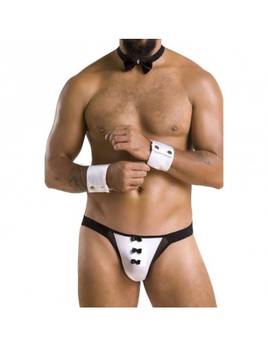 PASSION 036 SLIP ALFROJO NEGRO L XL