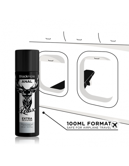 BLACK HOLE BASE SILICONA CONCENTRADA DILATACION ANAL 100 ML