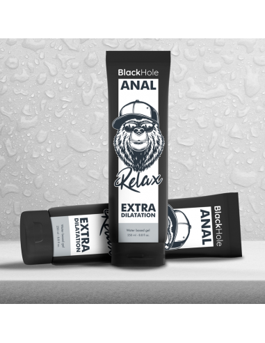 BLACK HOLE GEL BASE AGUA DILATACION ANAL 250 ML