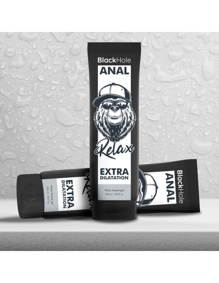 BLACK HOLE GEL BASE AGUA DILATACION ANAL 250 ML