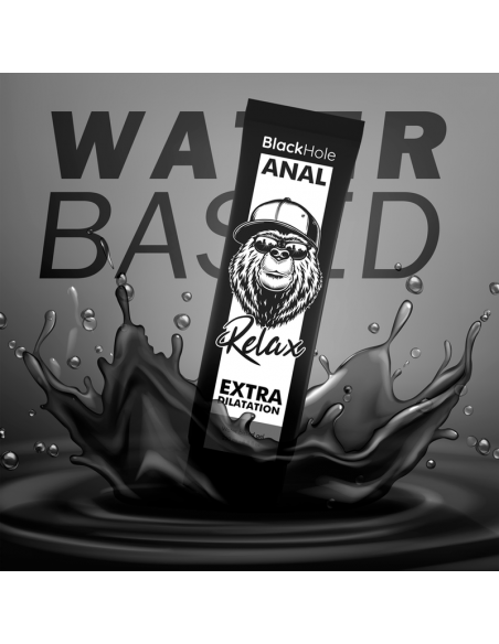 BLACK HOLE GEL BASE AGUA DILATACION ANAL 250 ML