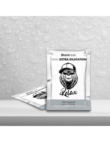 BLACK HOLE GEL BASE AGUA DILATACION ANAL 6 ML MONODOSIS BLACK HOLE GEL BASE AGUA DILATACION ANAL 6 ML MONODOSIS