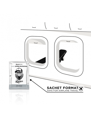 BLACK HOLE GEL BASE AGUA DILATACION ANAL 6 ML MONODOSIS