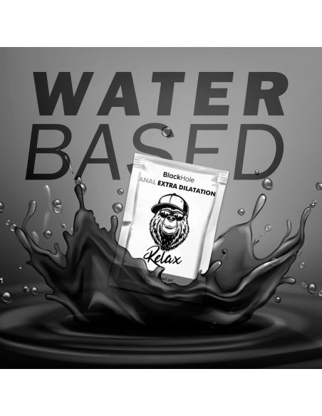 BLACK HOLE GEL BASE AGUA DILATACION ANAL 6 ML MONODOSIS BLACK HOLE GEL BASE AGUA DILATACION ANAL 6 ML MONODOSIS