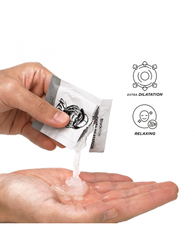 BLACK HOLE GEL BASE AGUA DILATACION ANAL 6 ML MONODOSIS