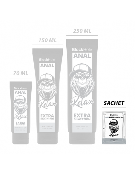 BLACK HOLE GEL BASE AGUA DILATACION ANAL 6 ML MONODOSIS BLACK HOLE GEL BASE AGUA DILATACION ANAL 6 ML MONODOSIS
