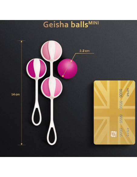 GVIBE SET 4 GEISHA BALLS MINI MORADO