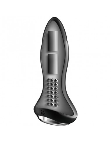 SATISFYER ROTATOR PLUG 1 PLUG VIBRADOR APP NEGRO