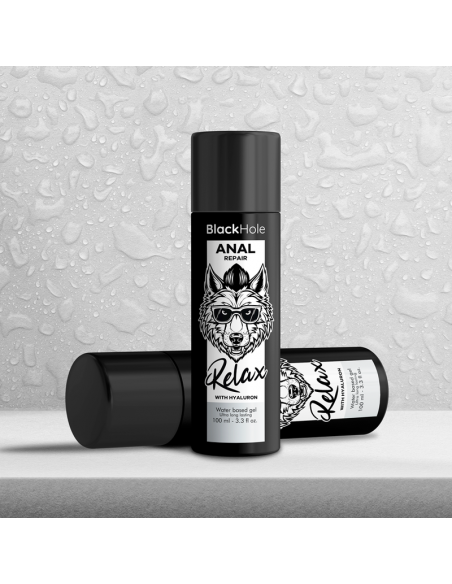 BLACK HOLE ANAL REPAIR BASE AGUA RELAX CON HYALURON 100 ML