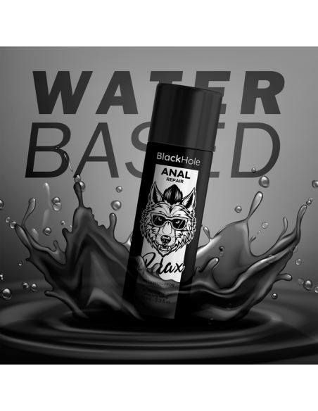 BLACK HOLE ANAL REPAIR BASE AGUA RELAX CON HYALURON 100 ML