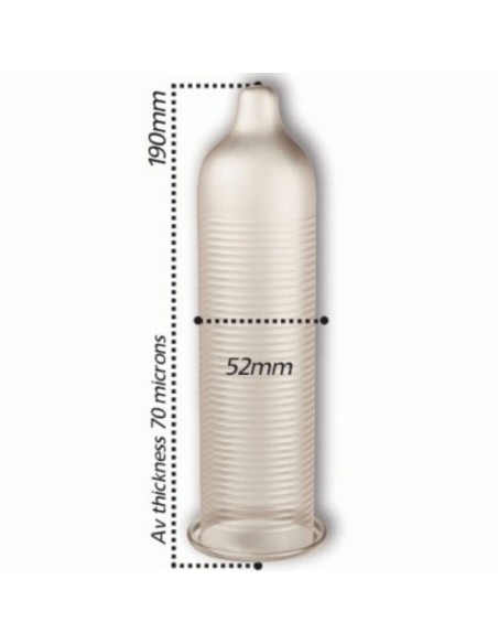PASANTE PRESERVATIVO EFECTO FRIO BOLSA 144 UNIDADES
