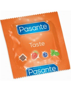 PASANTE PRESERVATIVO SABOR CHOCOLATE BOLSA 144 UNIDADES 2