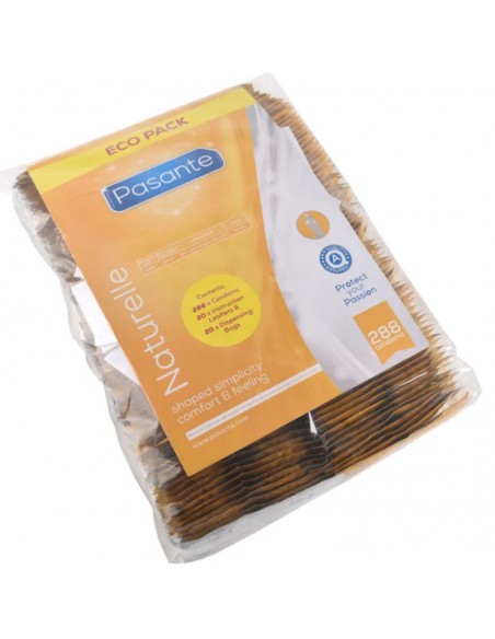 PASANTE PRESERVATIVO ECO PACK NATURELLE BOLSA 288 UNIDADES