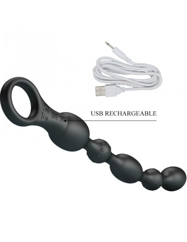 PRETTY LOVE VAN BOLAS ANALES 10 VIBRACIONES RECARGABLE SILICONA