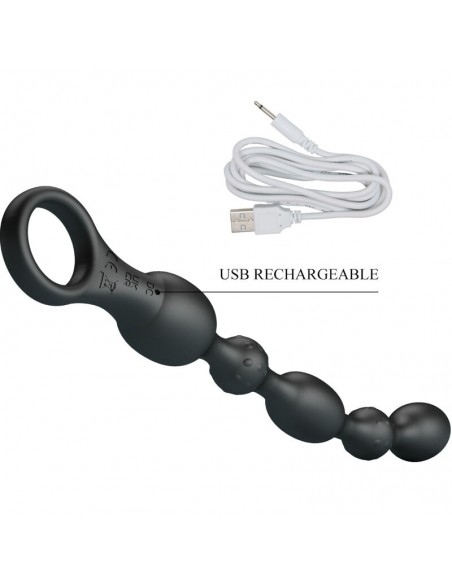 PRETTY LOVE VAN BOLAS ANALES 10 VIBRACIONES RECARGABLE SILICONA