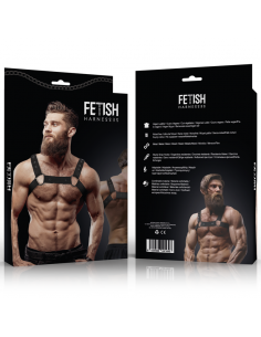 FETISH SUBMISSIVE ATTITUDE ARNeS DEPORTIVO AJUSTABLE NEOPRENO PECHO HOMBRE 2