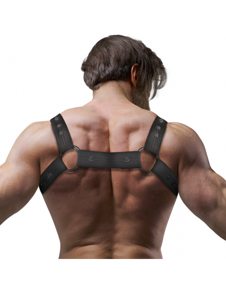 FETISH SUBMISSIVE ATTITUDE ARNeS DEPORTIVO AJUSTABLE NEOPRENO PECHO HOMBRE
