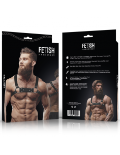 FETISH SUBMISSIVE ATTITUDE ARNeS BULLDOG ECOPIEL PECHO HOMBRE TALLA M L 2