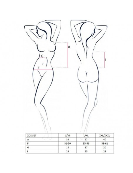 PASSION WOMAN ZOE SET TALLA L XL