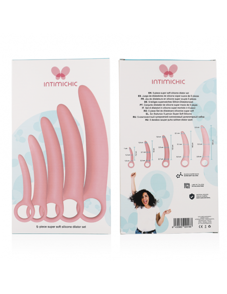 INTIMICHIC SET 5 PIEZAS DILATADOR SILICONA
