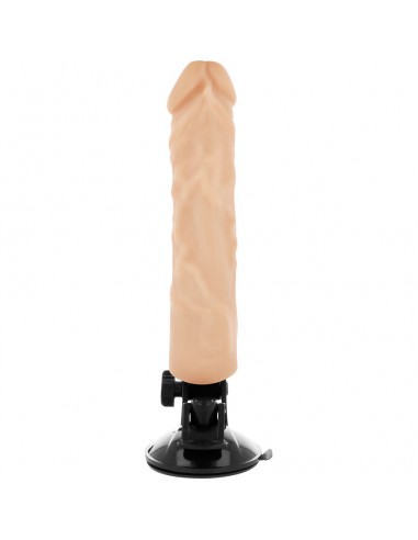 BASECOCK VIBRADOR REALISTICO CONTROL REMOTO NATURAL 21 CM