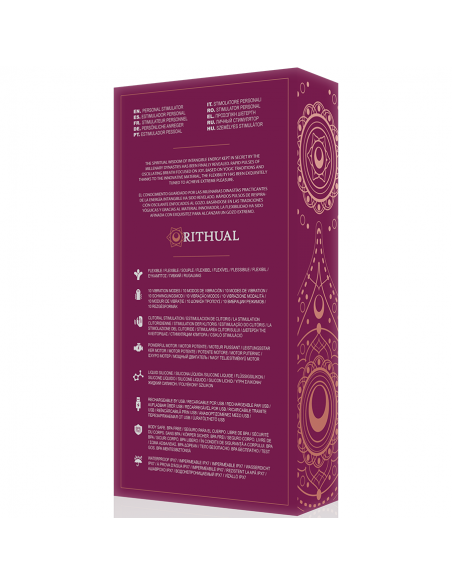 RITHUAL ANUSARA MOTOR DUAL RECARGABLE 20 ORQUIDEA