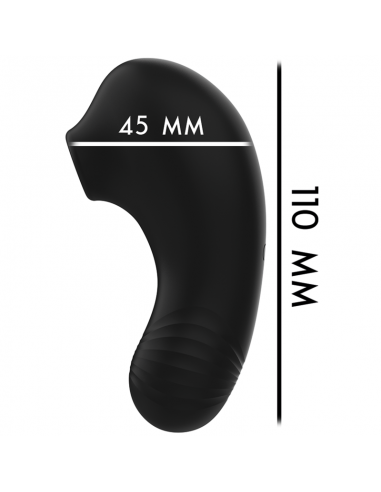 RITHUAL SHUSHU PRO POCKET ESTIMULADOR CLITORIS 2 POTENTES MOTORES AZABACHE