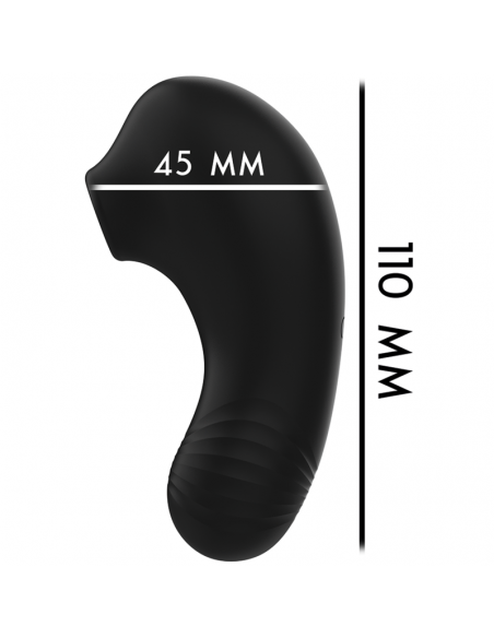 RITHUAL SHUSHU PRO POCKET ESTIMULADOR CLITORIS 2 POTENTES MOTORES AZABACHE