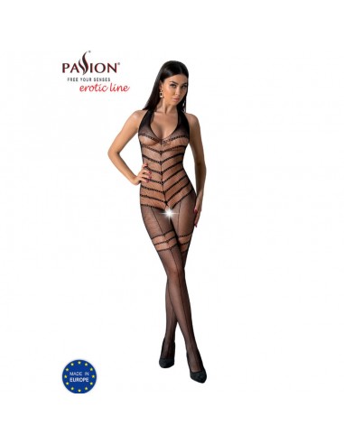 PASSION BS100 BODYSTOCKING NEGRO TALLA UNICA