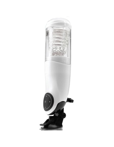 PDX MEGA BATOR USB MASTURBADOR MASCULINO VAGINA BLANCO