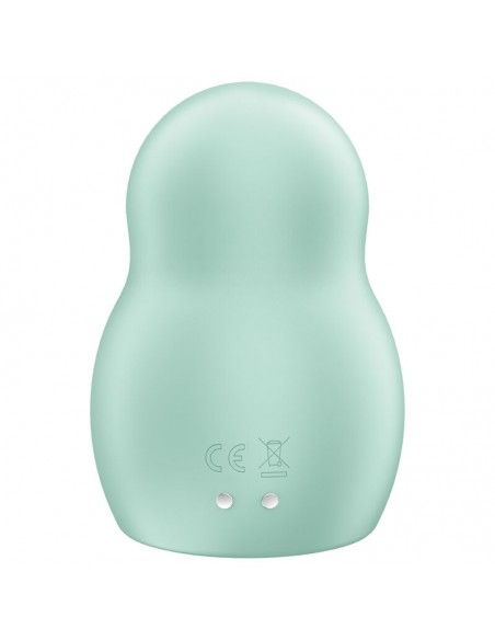 SATISFYER PRO TO GO 1 ESTIMULADOR Y VIBRADOR DOBLE VERDE