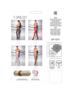 PASSION TIOPEN 007 MEDIAS BLANCO 3 4 20 DEN 2