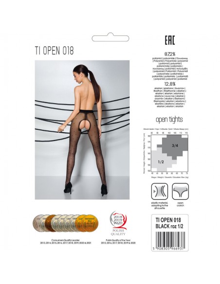PASSION TIOPEN 018 MEDIAS NEGRO 1 2 20 DEN