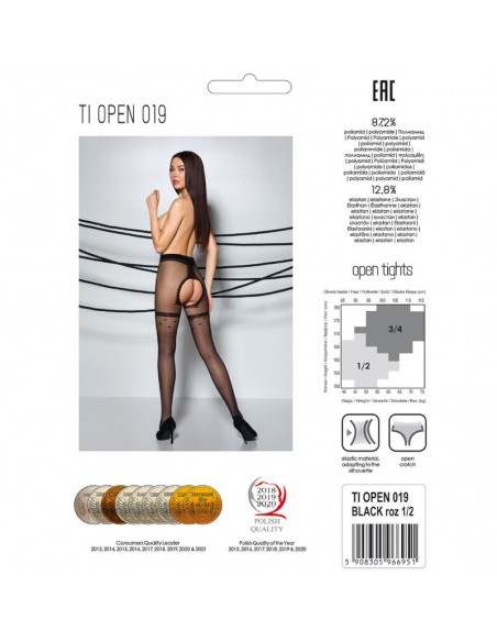 PASSION TIOPEN 019 MEDIAS NEGRO 1 2 20 DEN