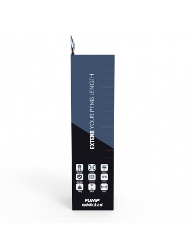PUMP ADDICTED BOMBA ERECCIoN RX3 TRANSPARENTE