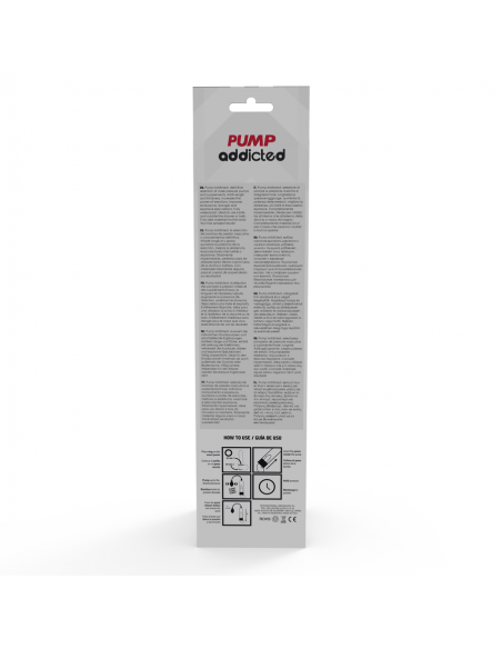 PUMP ADDICTED BOMBA ERECCIoN RX3 TRANSPARENTE