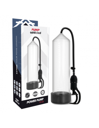 PUMP ADDICTED BOMBA ERECCIoN RX5 TRANSPARENTE