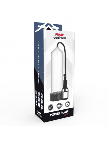 PUMP ADDICTED BOMBA ERECCIoN RX7 TRANSPARENTE