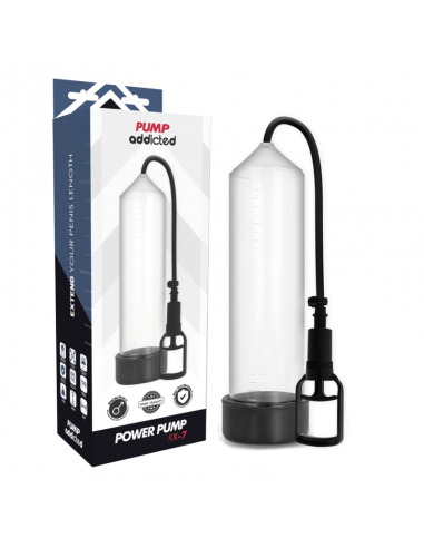 PUMP ADDICTED BOMBA ERECCIoN RX7 TRANSPARENTE