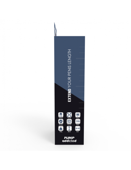 PUMP ADDICTED BOMBA ERECCIoN RX9 TRANSPARENTE