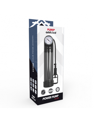 PUMP ADDICTED BOMBA ERECCIoN RX9 TRANSPARENTE