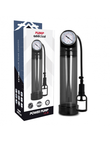 PUMP ADDICTED BOMBA ERECCIoN RX9 TRANSPARENTE