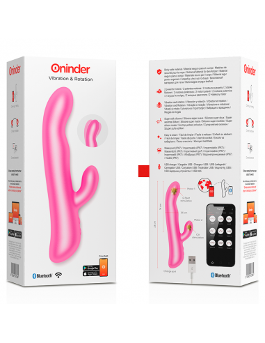 ONINDER OSLO VIBRACIoN Y ROTACIoN ROSA APP GRATUITA