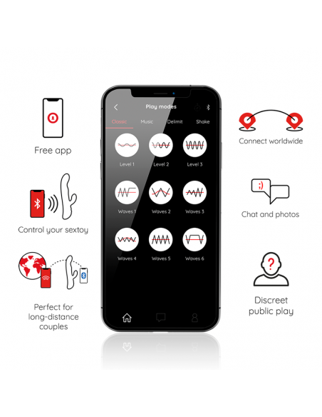 ONINDER OSLO VIBRACIoN Y ROTACIoN ROSA APP GRATUITA