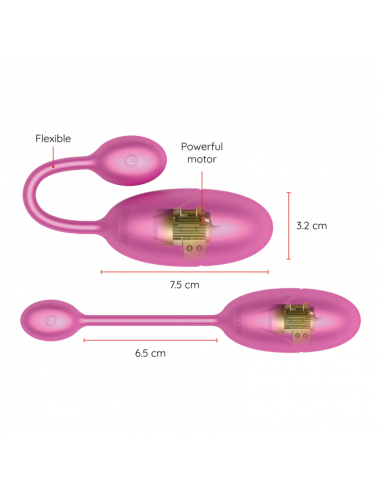 ONINDER TOKYO HUEVO VIBRADOR ROSA 75 X 32 CM APP GRATUITA