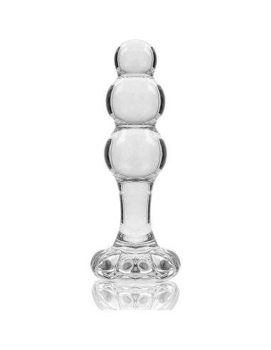 NEBULA SERIES BY IBIZA MODELO 1 PLUG CRISTAL BOROSILICATO 107 X 3 CM TRANSPARENTE