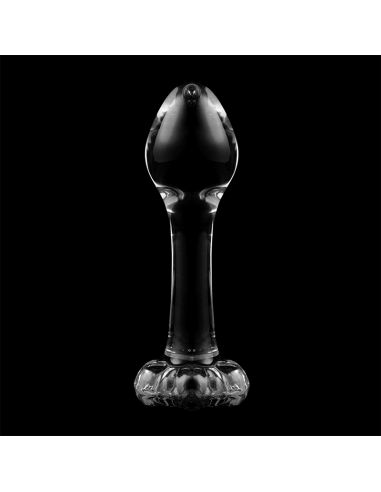 NEBULA SERIES BY IBIZA MODELO 2 PLUG CRISTAL BOROSILICATO 11 X 35 CM TRANSPARENTE