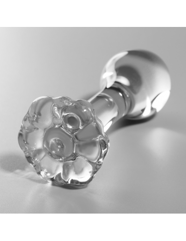 NEBULA SERIES BY IBIZA MODELO 2 PLUG CRISTAL BOROSILICATO 11 X 35 CM TRANSPARENTE