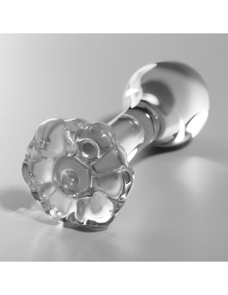 NEBULA SERIES BY IBIZA MODELO 2 PLUG CRISTAL BOROSILICATO 11 X 35 CM TRANSPARENTE