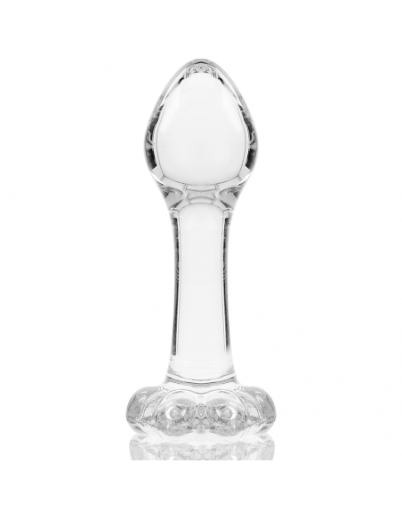 NEBULA SERIES BY IBIZA MODELO 2 PLUG CRISTAL BOROSILICATO 11 X 35 CM TRANSPARENTE